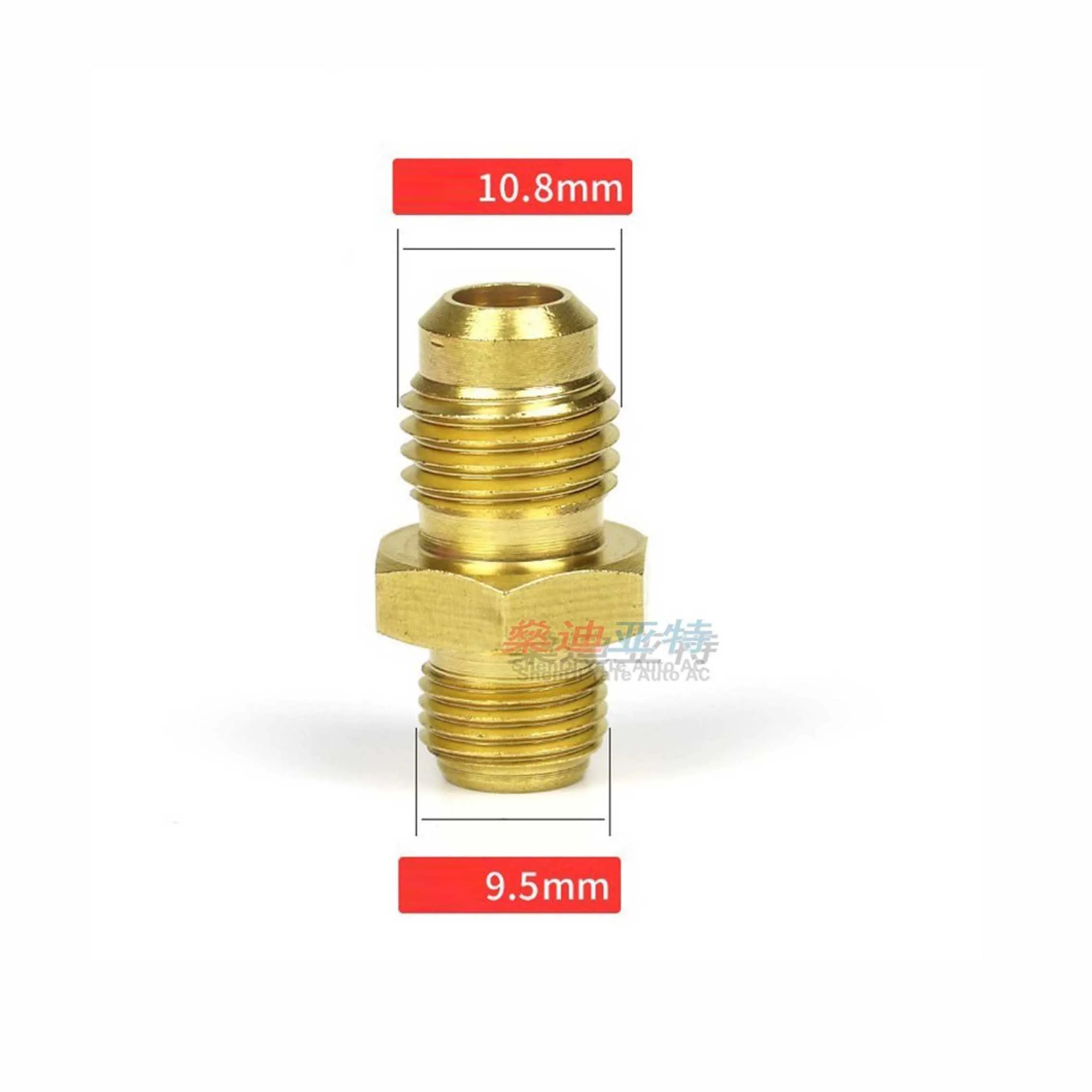5 Sets Copper Air Conditioning Valve Core Valve Cover Pipe Joint For Sanden SD508 Passat B5 Compressor Repair Parts