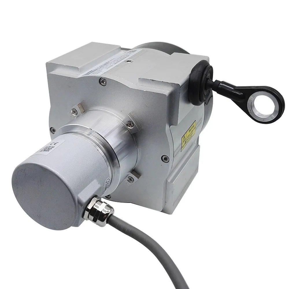 

High Speed Position Displacement String Pot Sensor 8000mm 10000mm Stroke Transducer Absolute SSI MODBUS RTU