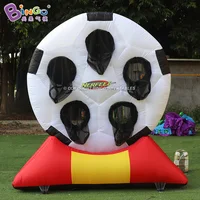 Personalized 2m/6.5ft High Inflatable Soccer Dart Board Balloon Toys For Football Shooting Sports Game 2