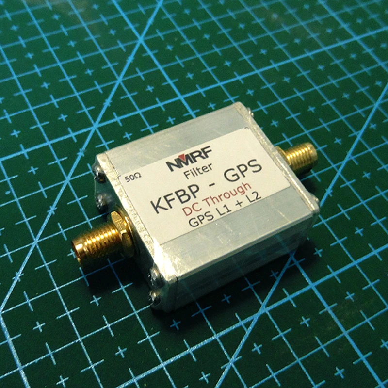 

GPS L1+L2 satellite positioning and navigation dedicated dual-channel bandpass filter SMA interface