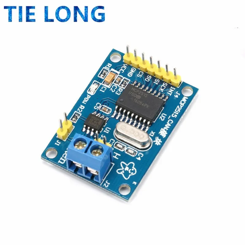 

TIELONG MCP2515 CAN Bus Module Board TJA1050 Receiver SPI For 51 MCU ARM Controller NEW
