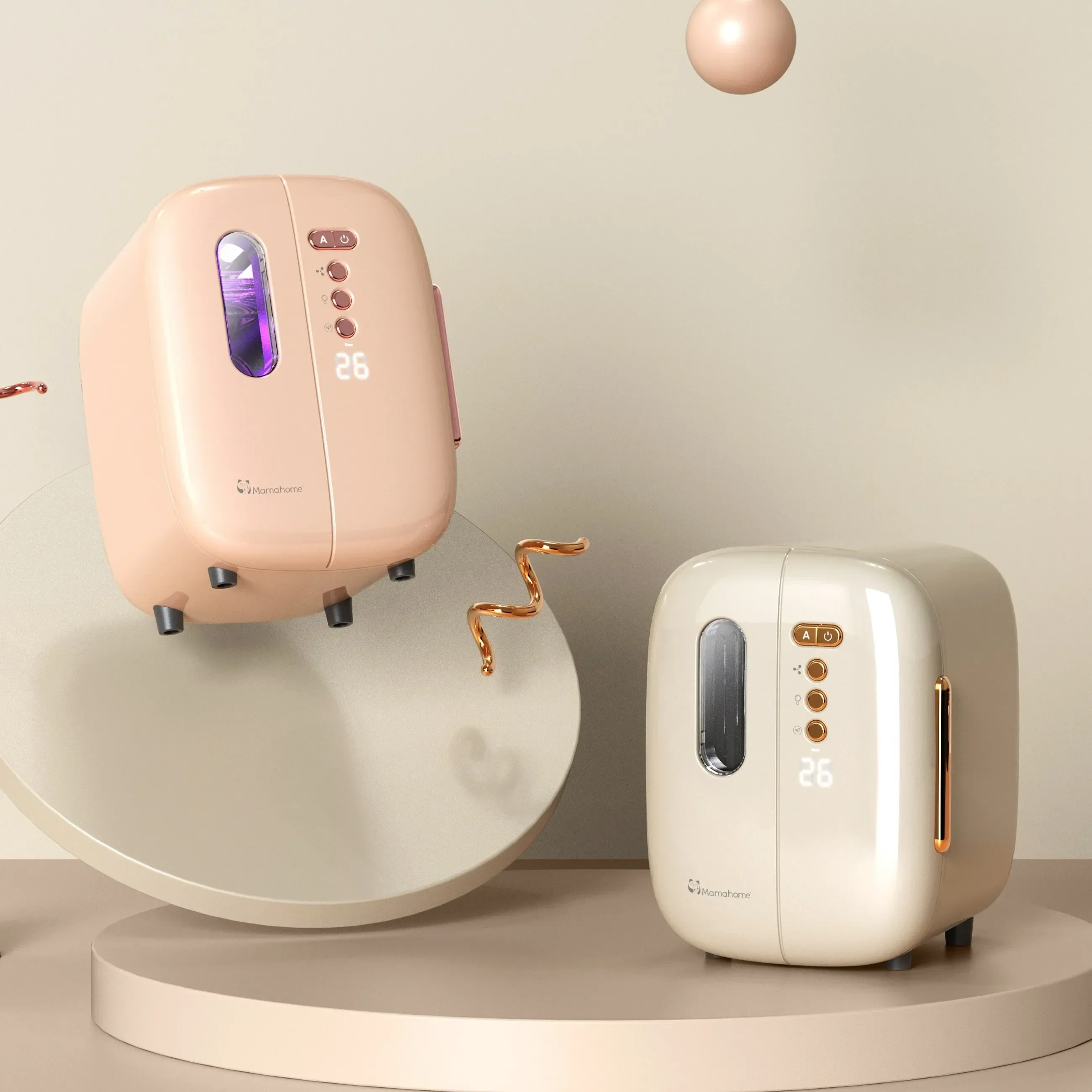 Baby Bottle Sterilizer Dryer Electronic Device Sterilizing Sanitizer Countertop Sterilized Storage Steriliser Cabinet