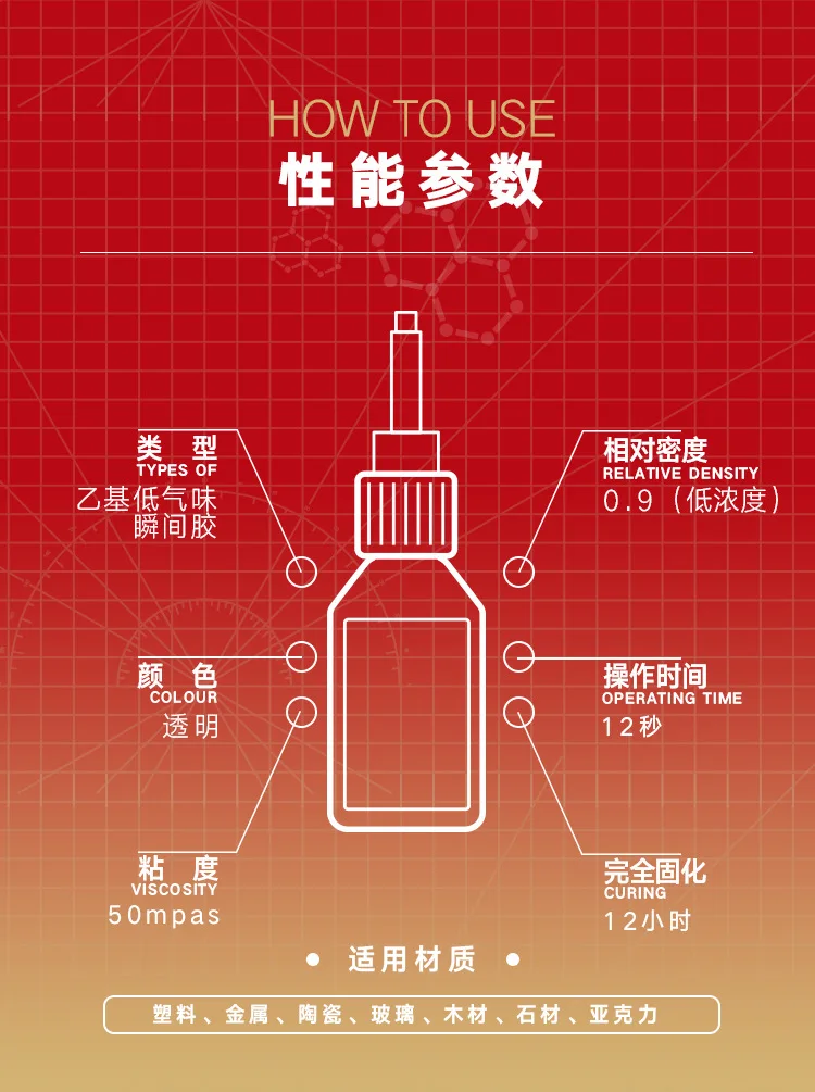 Mio 인스턴트 접착제 건담 모델 수제 고강도 접착제, 저취 투명 접착제, 사무실 학습 모델 도구. 취미