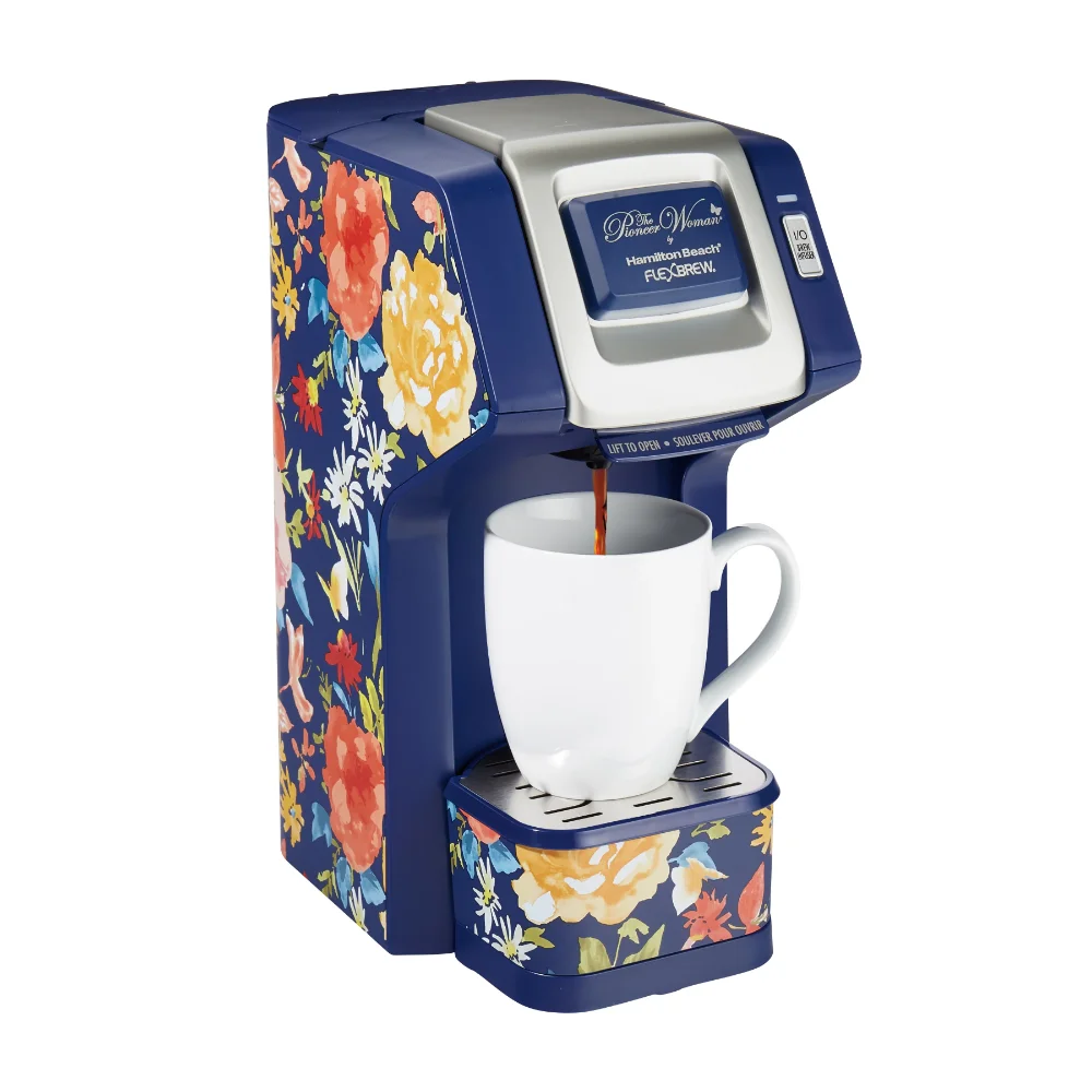 FlexBrew Single-Serve Coffee Maker, Blue Fiona Floral, Model 49932