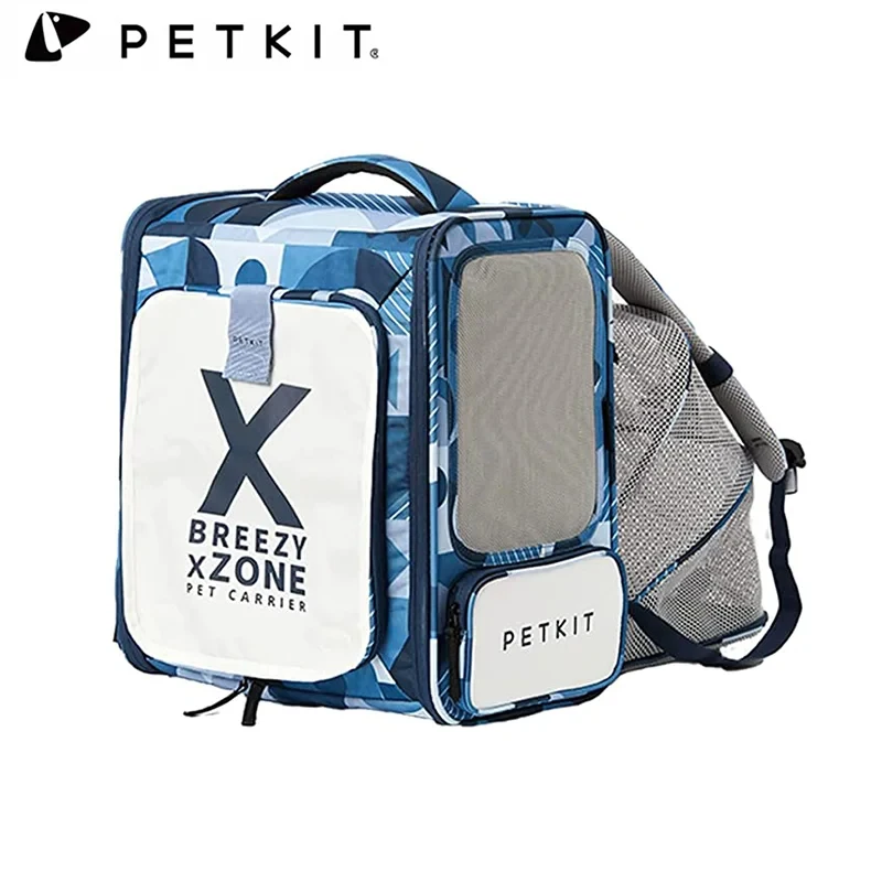 

Рюкзак для кошек Petkit, дорожная вместительная сумка для перевозки питомцев, складная дышащая уличная сумка X ZONE