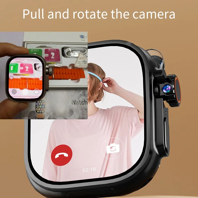 2025 ����ǰ DW100 ����Ʈ ��ġ S10 Ultra 3 �ȵ���̵� 10.0 180 ��   ȸ���� ���� ī�޶� GPS WIFI 2.29��ġ Amoled ����Ʈ��ġ 256GB