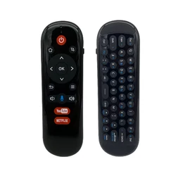 Enhanced Air Mouse Remote Control with 2.4G RF Wireless Mini Keyboard & Smart Gyroscope - Featuring Anti-loss IR Technology (English-Not Backlit)