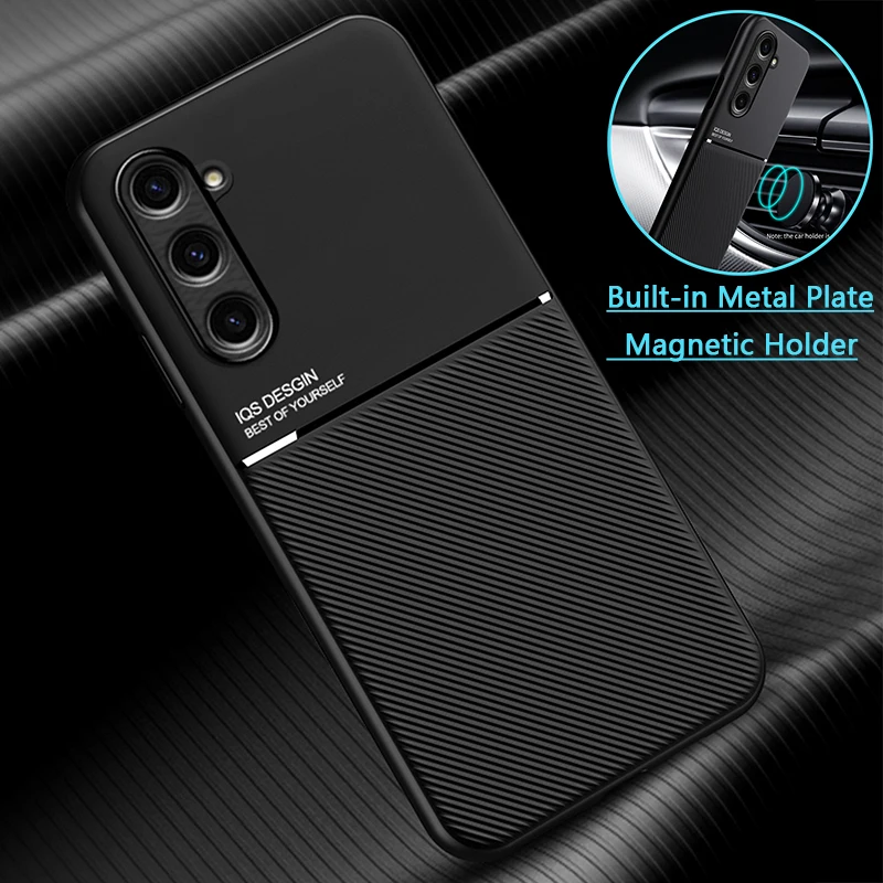 Per Samsung Galaxy S23 Fe Custodia Custodia Magnetica In Pelle Di Lusso Per Samsung S23 Fe S23Fe S23 Fe Cover Posteriore Antiurto