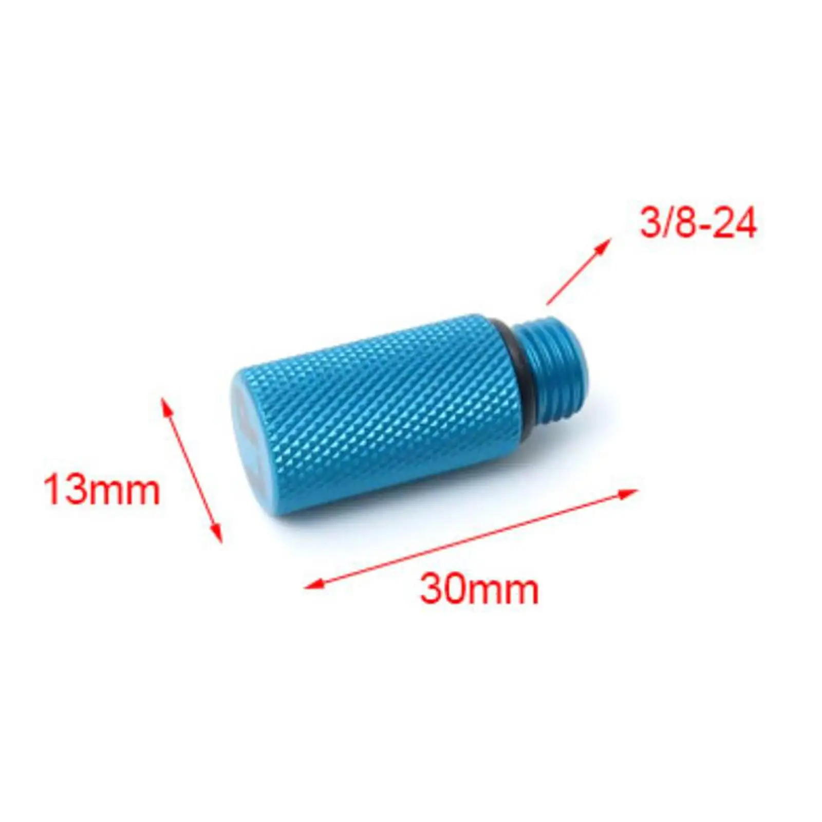 Scuba Diving Regulator Aluminum Replacement Durable Diving Regulator Adapter 6