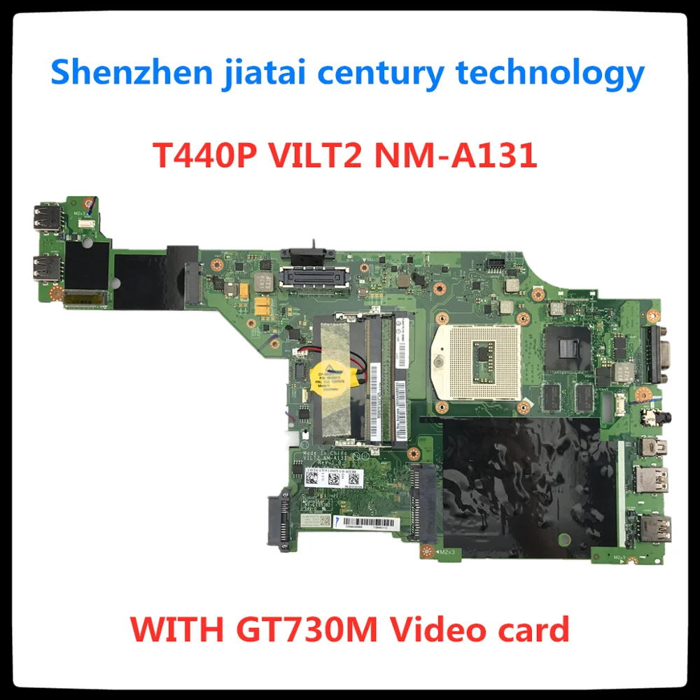 Оригинальная планшетофон для ноутбука Lenovo T440P, материнская плата VILT2 NM-A131 00HM981 00HM983 04X4086 00HM991 PGA947 GT730M, видеокарта