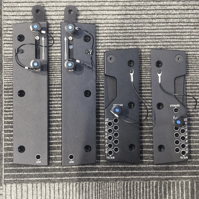 MW Audio 12" Aluminium Line Array Rigging-Kit, 4-Punkt-Hardware für professionelle Bühnenlautsprechersysteme – Detail 8