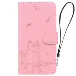 Kawaii Leather Wallet Flip Phone Case with Cover for Redmi K70 Ultra (Pink)