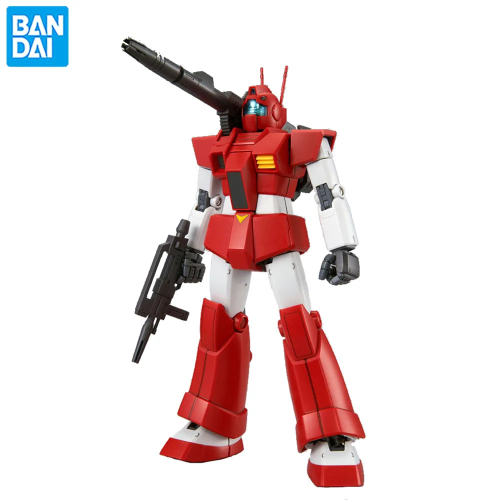 

In Stock Bandai MG 1/100 Gundam GM Cannon Original Anime Figure Model Doll Action Figures Collection Toys Christmas Gifts PVC