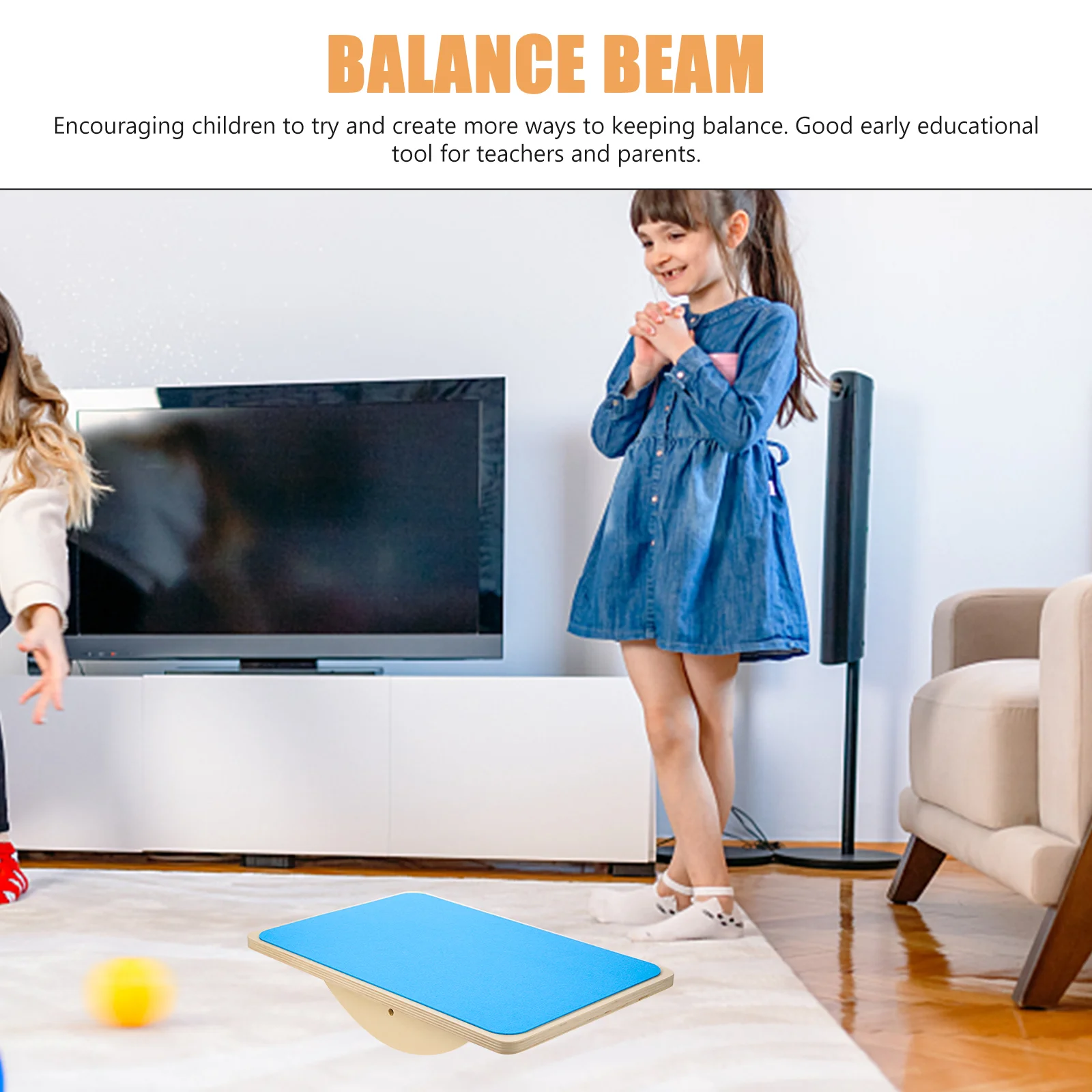 Children's Balance Board Kids Toys Outdoor Playset Toddler Seesaw Balancing for Training Equipment 6