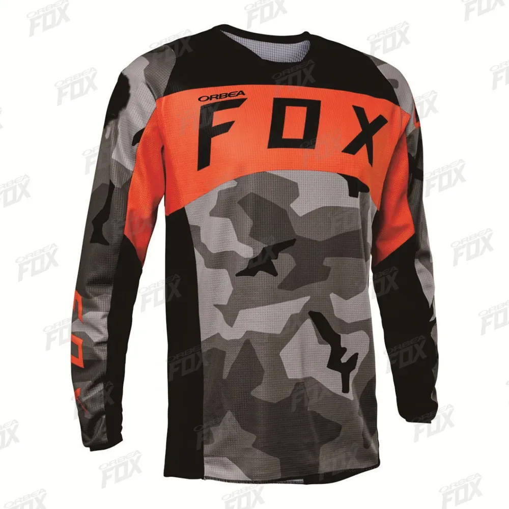 2023 OrbeaFox Downhill MTB Jersey Enduro Moto Jersey Off Road Long Motorcycle Motocross MX Cycling Jersey