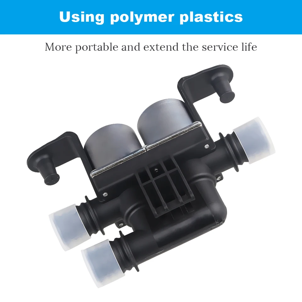 64128374995 Heater Control Valve Fit For BMW E53 X5 E60 E61 E63 E64 E65 E66 525i 528i 528xi 530xi 545i 650i Replace 64116906652