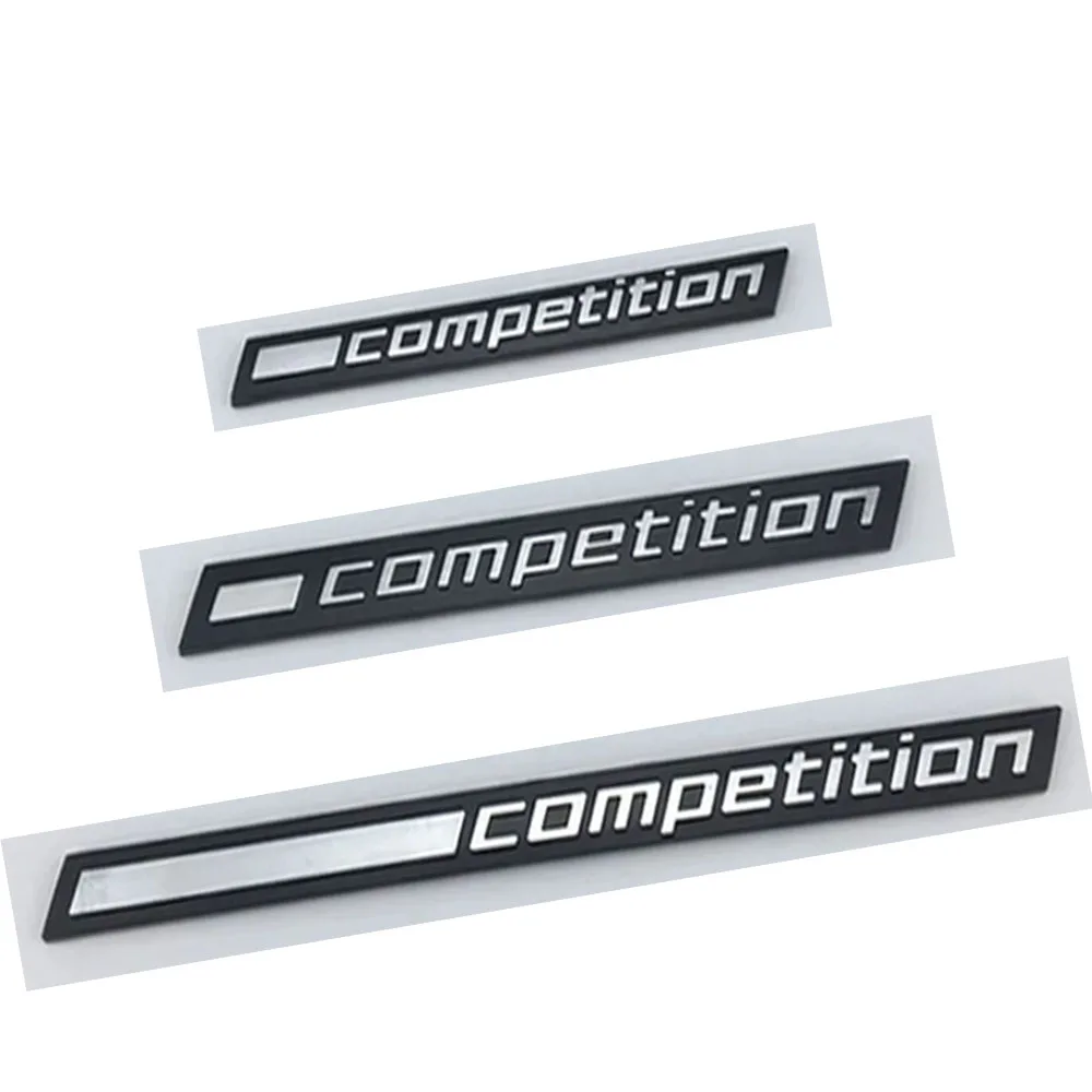 1 Pc Competition Logo Per Bmw M1 M2 M3 Car Fender Side Sticker Paraurti Posteriore Sticker Tronco Parafango Accessori Adesivi