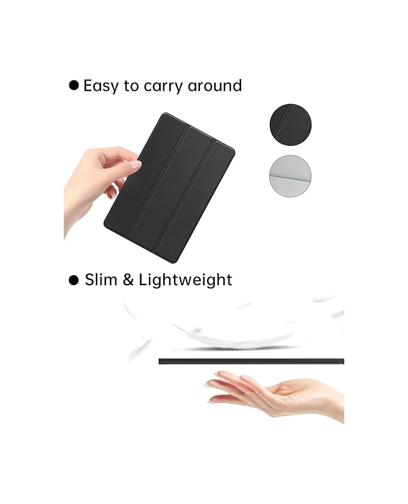 Ultra Slim Shockproof Tablet Case - Premium PU Leather Protective Cover