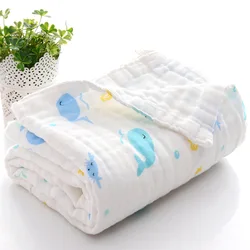 Luxurious Cotton Baby Bath Towel & Swaddle Blanket (Type3)