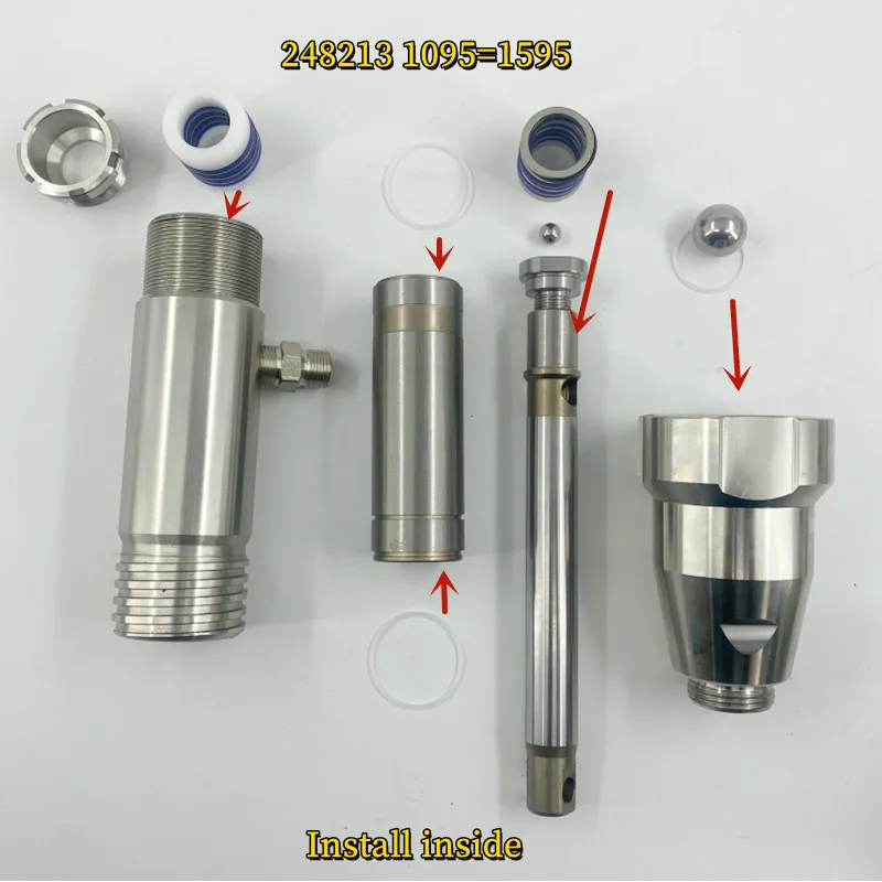 Airless-Sprühfarbe Maschinenpumpen-Reparatur-Dichtungs-Reparatur-Set 395 495（244194）595 695 700(248212)1095（248213）7900(249123) – Detail 11