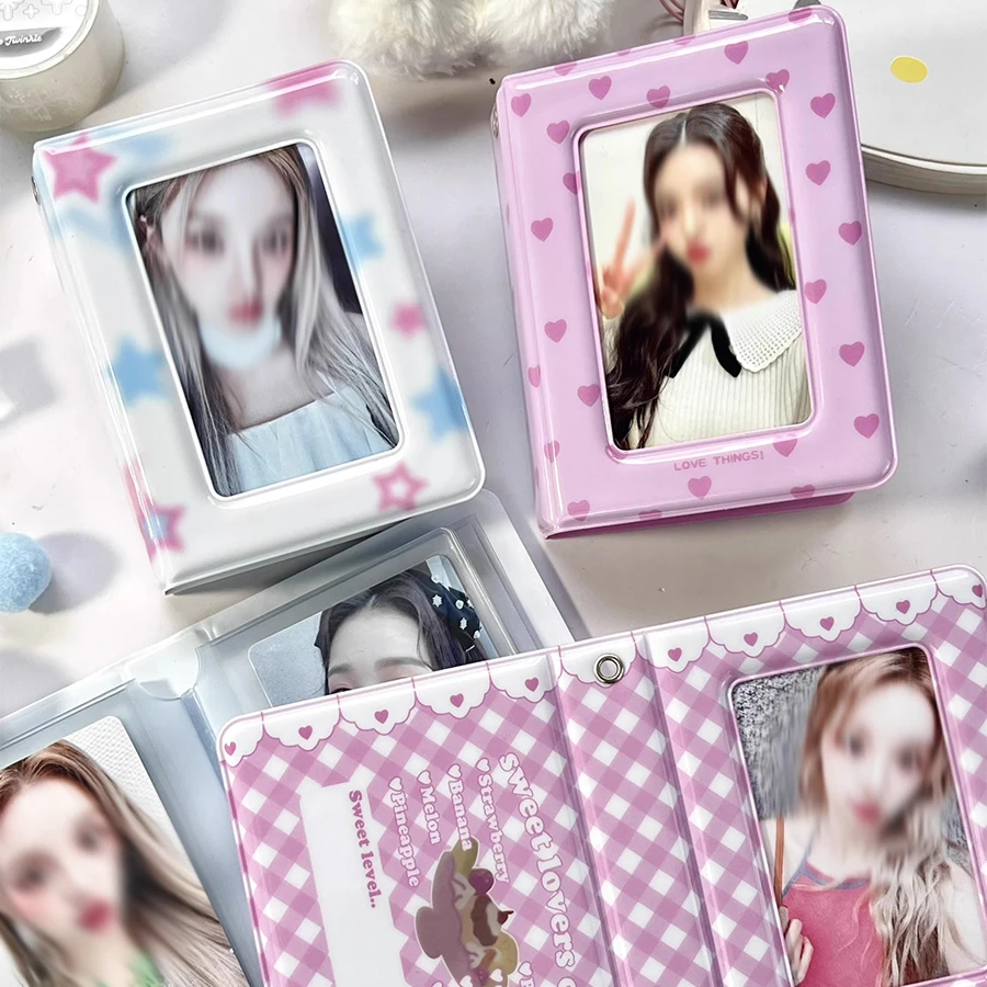 Mini Photo Album Kpop Photocard Binder, Photocard Holder Book, Business Card Book Holder, Photocard Sleeves 40 Pockets 4