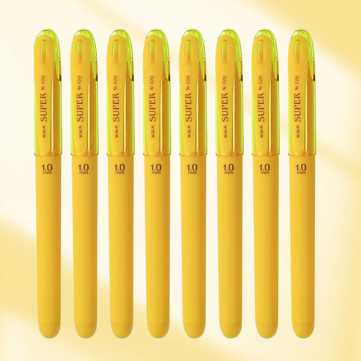 3/6pcs yellow Gel Pen 0.7mm Large Capacity Refill School Supplies Writing Pens Write smoothly Back-to-school season r kelly write me back 1 cd