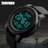 SKMEI 1257 Sport Digital Watch for Men LED Display Waterproof Electronics Mens Wristwatch Military Alarm Clock 1142 Reloj Hombre 3