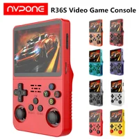 Lecteur vidéo de poche Portable 64 go 128 go R36S, Console de jeu vidéo rétro, système Linux, écran IPS de 3.5 pouces à 20000 jeux 1