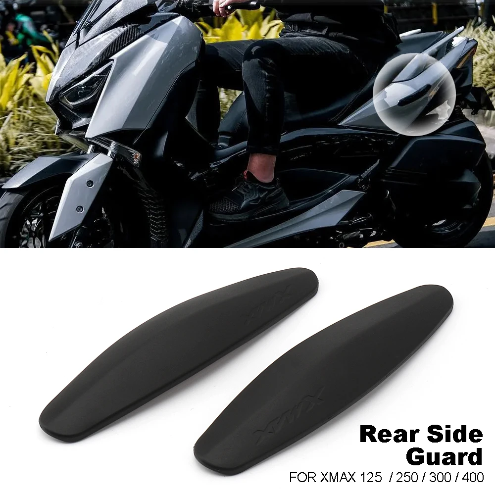 

New Black Side Protector Protective Guard Accessories Anti-collision Strip For YAMAHA XMAX 125 XMAX 250 XMAX 300 X-MAX XMAX 400