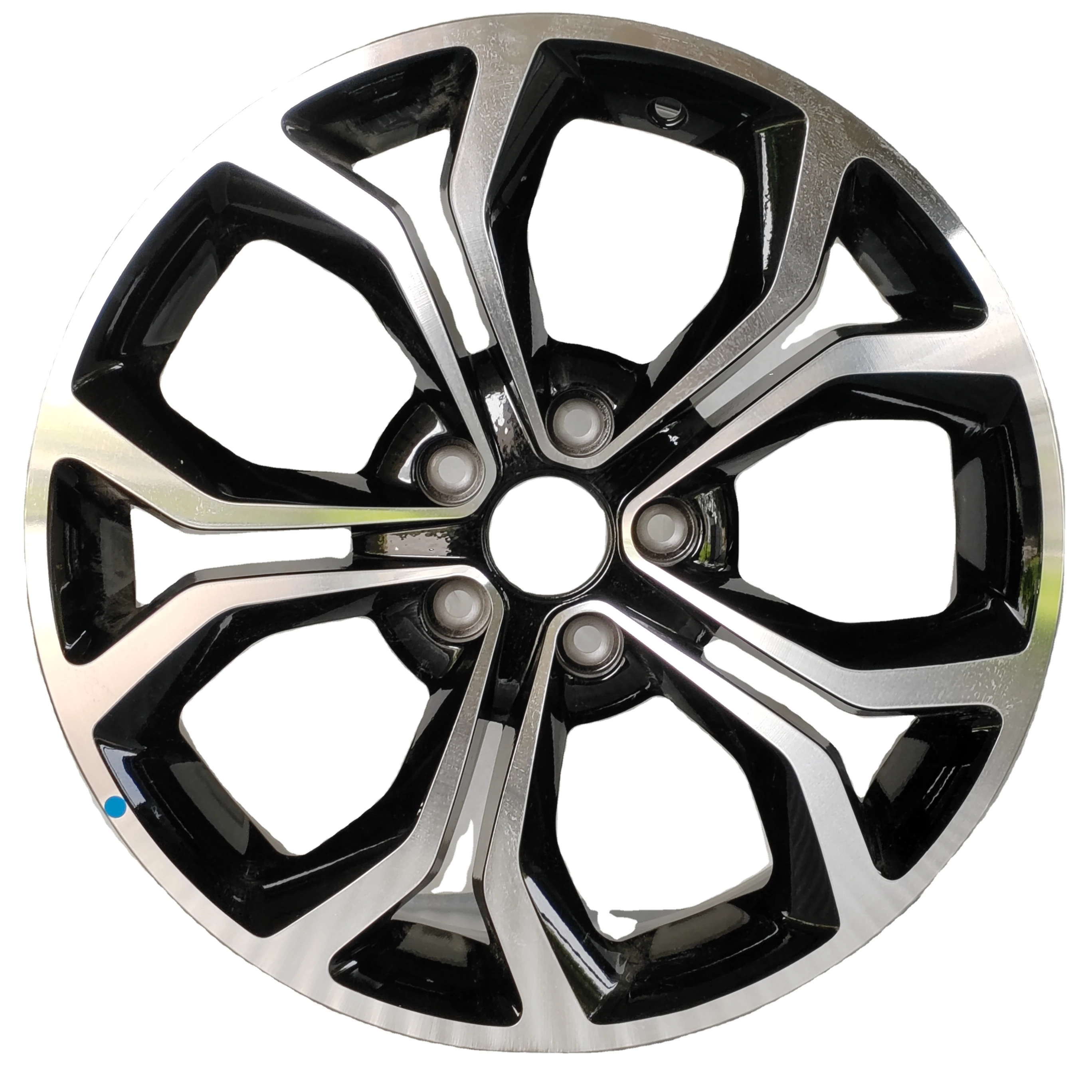 

17 Inch 5 Hole Passenger Car Rims Black Aluminum Alloy Wheels With PCD 5x108