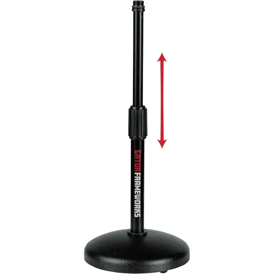 Gator Frameworks Adjustable Desktop Microphone Stand