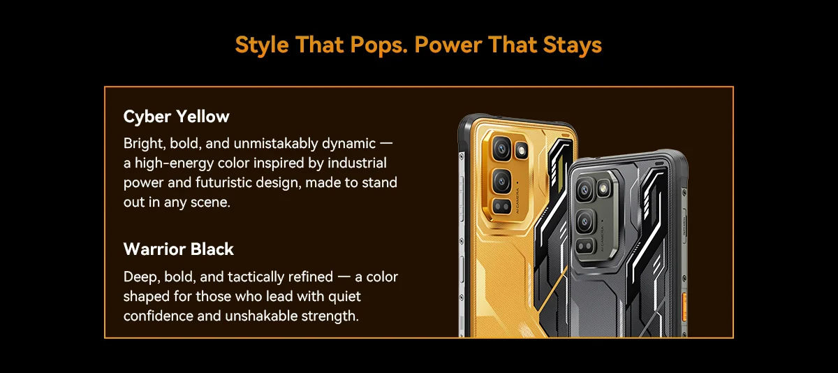 Blackview FORT 5 The Lightest 108MP Rugged Lmaging Flagship Android 16 36GB(12+24)+256GB 6.78" HD+ IPS 5000mAh NFC 33W