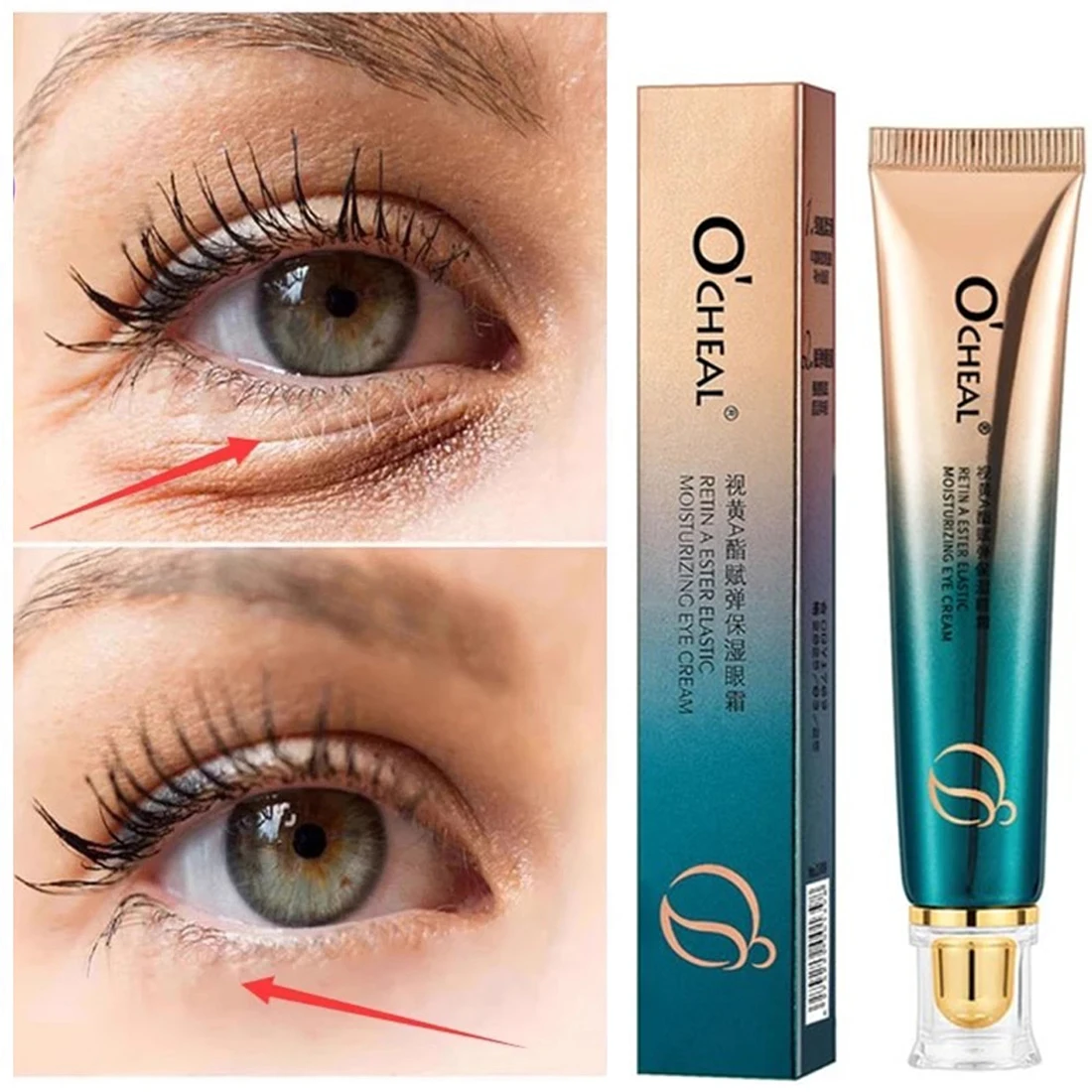 Anti Eye Wrinkle Eye Cream Repair Skin Barrier For Dark Circles Under Eyes Puffiness Moisturizing Whitening Anti-Lines Eye Care