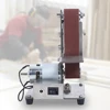 Mini Electric Abrasive Belt Machine With Power Supply DIY Polishing Machine Grinding Machine Fixed Angle Sharpening Machine 3