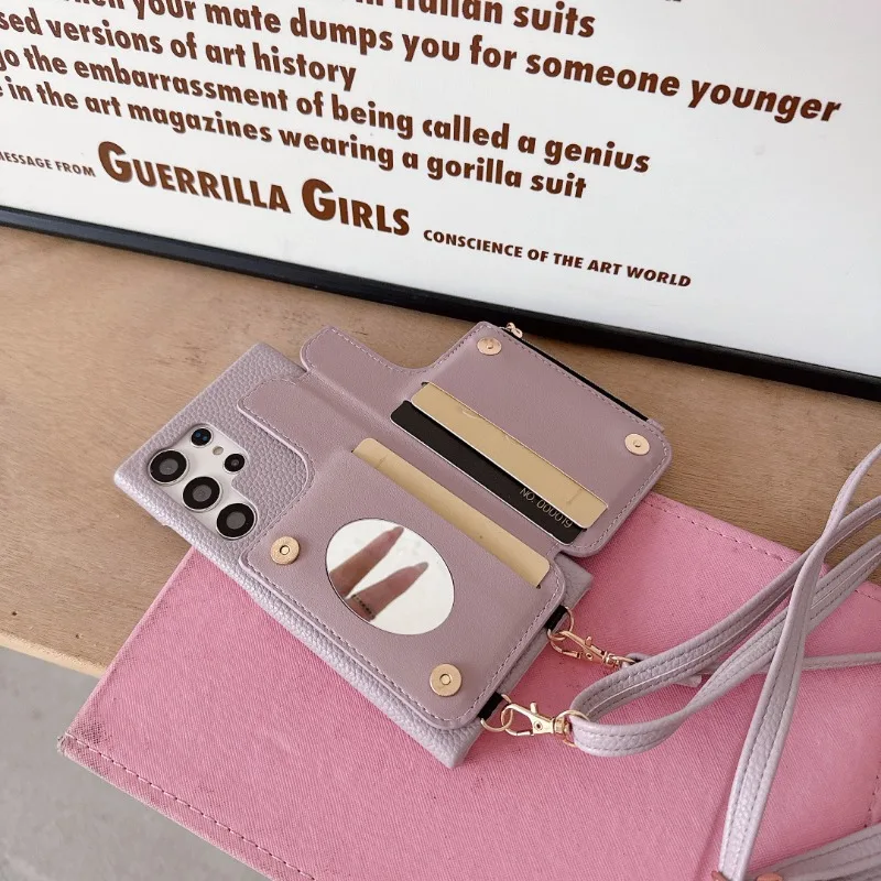 Sleek Crossbody Wallet Phone Case with Card Slots