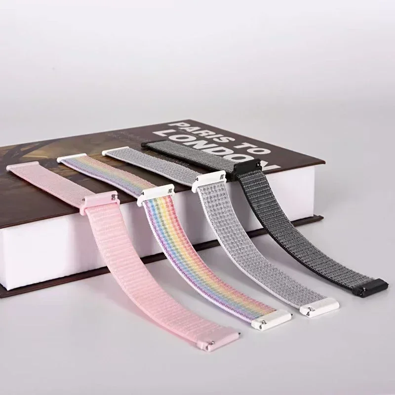 Versatile Nylon Wristband Strap, 20mm/22mm