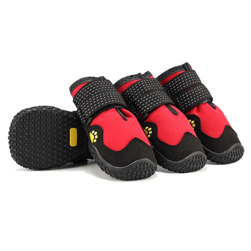 thumbnail image 1 of Topfight Pet Snow - Botas de lluvia para perros antisalpicaduras y reflectantes nocturnos, protector de calzado transpirable para gatos pequeños y cachorros, 1 of 5