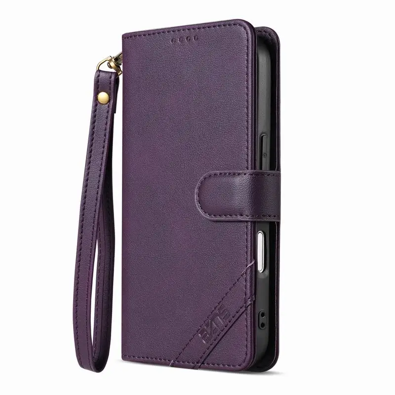 Luxury Leather Magnetic Flip Wallet Phone Case Cover