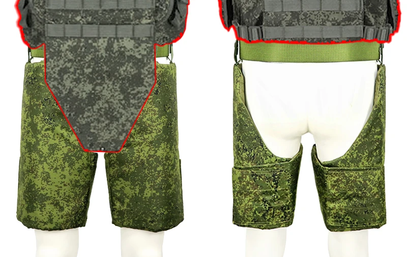 EMR Green Camouflage Mask Face Neck Cover / Butt Mat Outdoor Camp Moisture Pad Waist Strap /Helmet Goggles Protector Cloth Cover – Detail 2