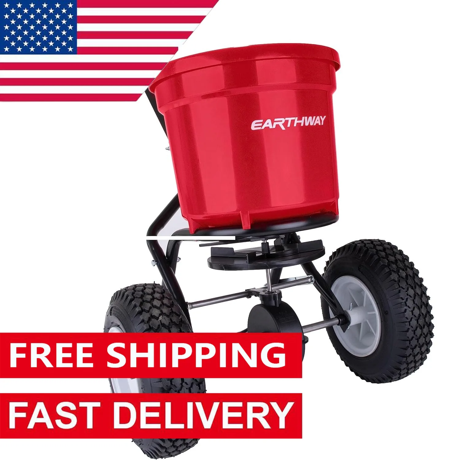 EarthWay 2150 Commercial 50LB Broadcast Spreader 1