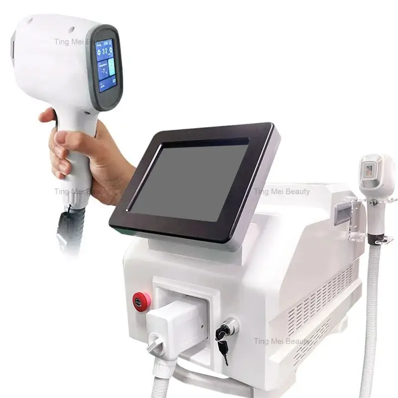 

2023 Permanent Depilator Hair Removal Machine 808 Diode Laser Ice Cooling 3 Wavelength 755 808 1064 Laser Machine Profession