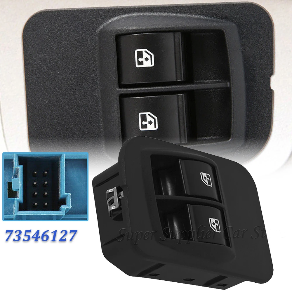 Interruttore Principale Alzacristalli Elettrico, Compatibile Con Interruttore Alzacristalli Bipper 6490 G8 Lato Anteriore Sinistro 98381107