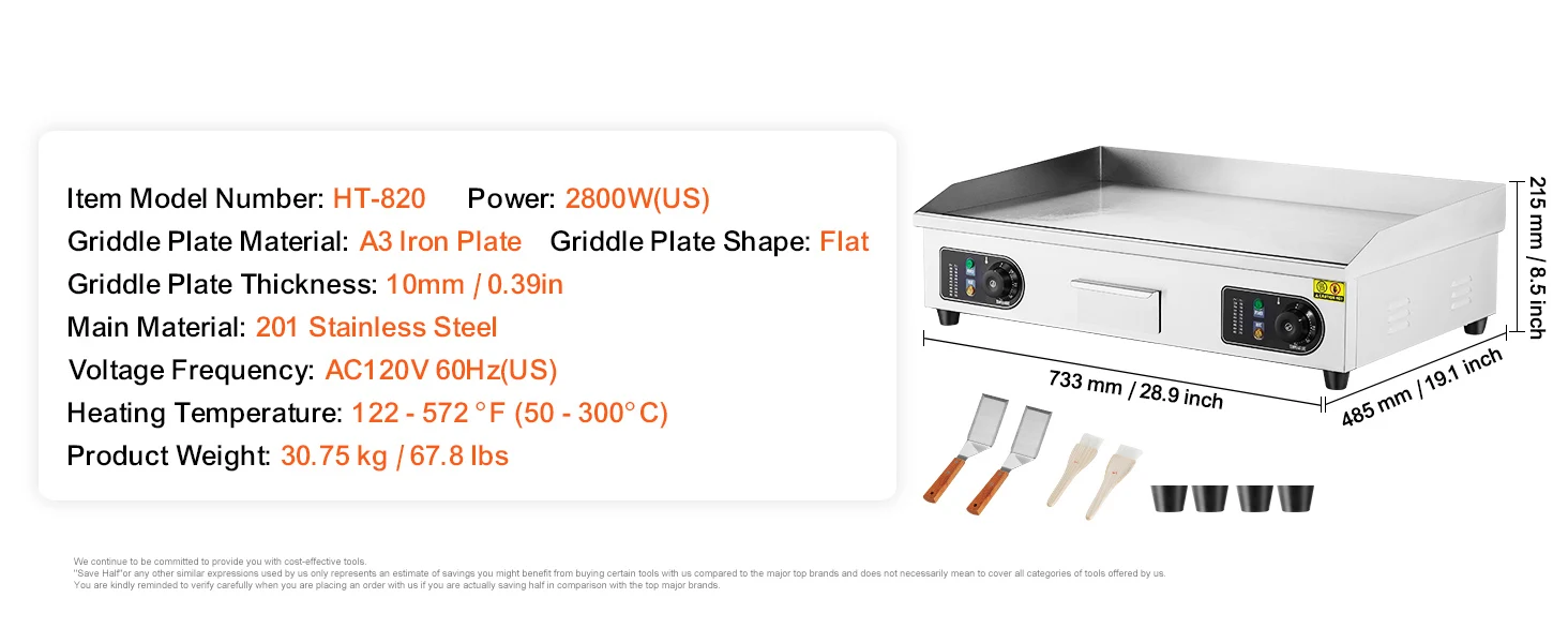 griddle structure details