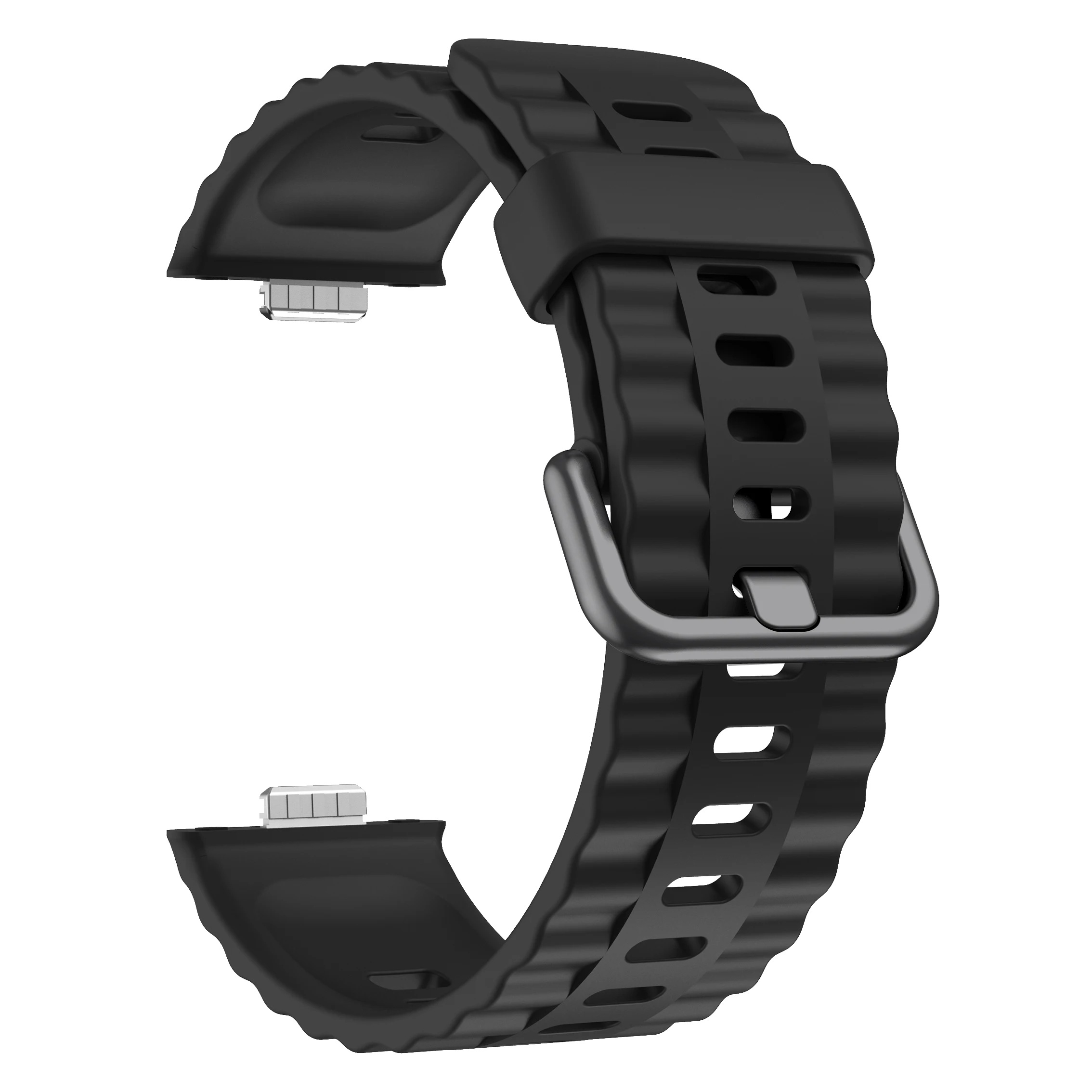 Silicone Sport Strap Replacement for Smartwatch Fitness Tracker