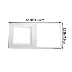 Double Grid Folding Photo Frame Metal Cutting Dies for DIY Scrapbook & 3D Card Crafting (Mc416)