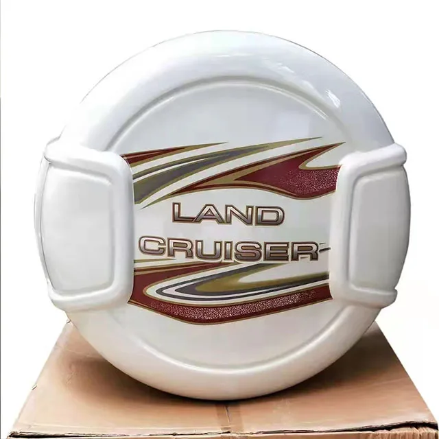 

Land Cruiser Spare Tire Cover LC80 LC100 4500 4700 Plastic for toyota