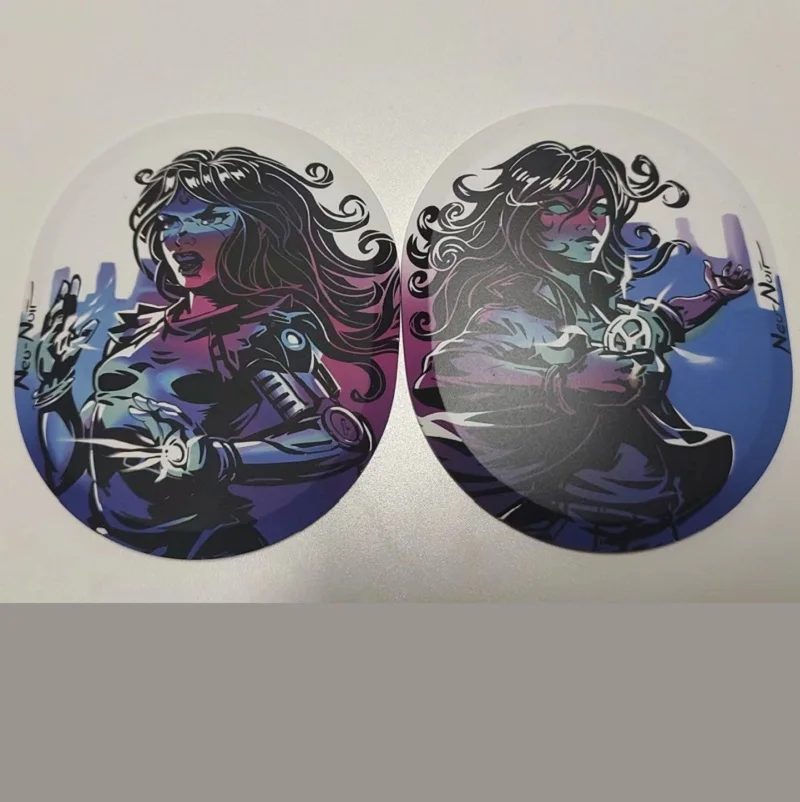 Replacement Headphone Cups cover for SteelSeries Arctis Pro Wired,Wireless Headset,DIY Anime Patterns,headband tape
