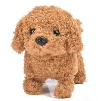 Robot Dog Electronic Dog Plush Puppy Jump Wag Tail Leash Teddy Toys Walk Bark Funny Toys For Children Birthday Gift 1
