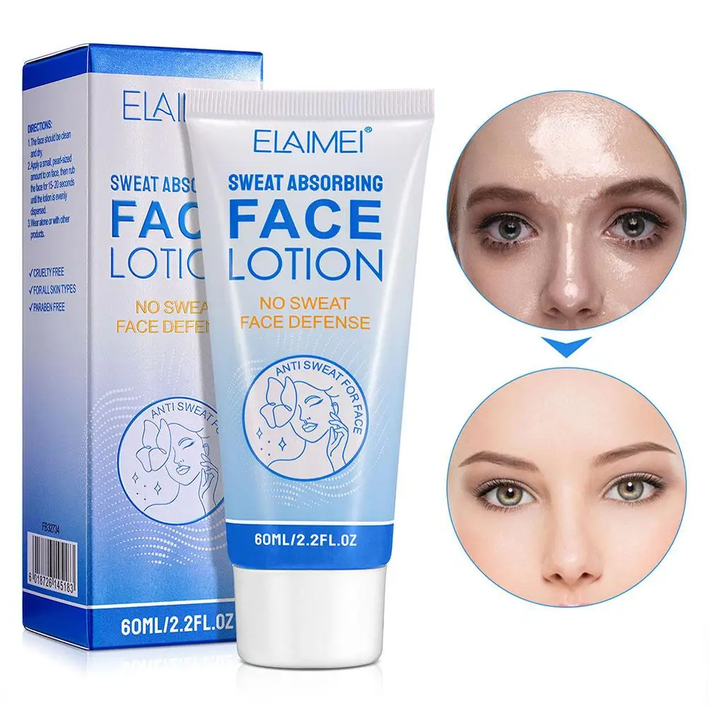 Face Antiperspirant Sweat Control Lotion Odor Remover Underarm Cream For Chest Face And Back Portable Antiperspirant E0P3