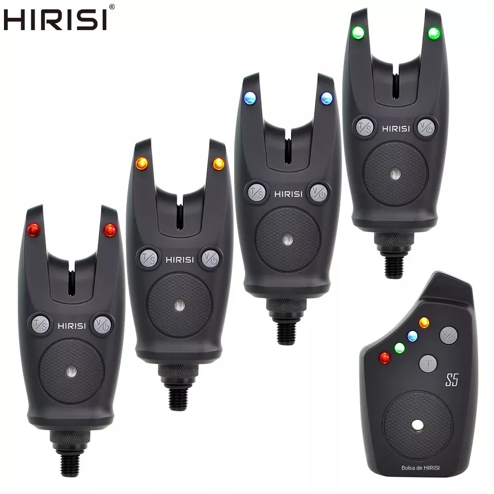 Hirisi Lot De 4 Supports De Canne Snag Bar - Pour Alarme De Touche Pêche Carpe